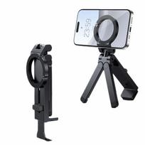 Rotating Magnetic Phone Holder Portable Tripod Mount New Desktop Clip Holder  Desktop juoda