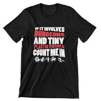 Dungeons and Dragons Plastic Figures T-SHIRT XS