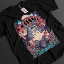 My Neighbor Totoro Shirt Studio Ghbili Tshirt Satsuki TShirt Anime Unisex Tee S