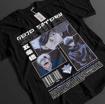 Jujutsu Kaisen Shirt Gojo Satoru TShirt Sukuna Toji Top JJK Anime Unisex Tee S