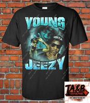 Young Jeezy 90s Style Bootleg Rap The SnowUnisex Trap or Die Atlanta GA Def Jam Rap S