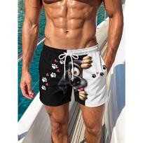 Men's Essential Casual Shorts Outdoor Wear 3D Printed Shorts Loose Casual Plus Breathable Cool Summer Versatile Shorts S