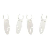 Paddles Board Fasten Clip Fix Clamps Expandable Paddles Board Clamps Paddles Board Clip for Kayaks Water Sport balta