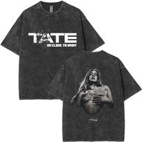 Tate McRae TShirts Graphic Print Unisex Cotton So Close To What Tops And Tees XL