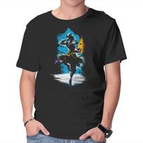 Unisex Crew Neck T-Shirt I'm The Avatar Graphic Short Sleeve Casual Tee S