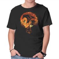 Unisex Crew Neck T-Shirt The Sun Breather Graphic Short Sleeve Casual Tee L