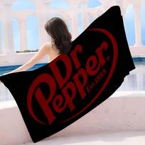 D-Dr P-Pepper Cartoon Microfiber Blanket Quick Drying Beach Towels Oversized Printing Super Absorbent Pool Towel Blanket Cotton 30x30cm