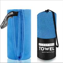 Microfiber Towel Bag, Quick Dry Travel Sports Beach Towel Storage Pouch, Mesh Cylinder Laundry Bag For Gym Swim Camping, Portabl 40x60cm