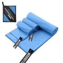Microfiber Sports Quick-Dry Towel, Lightweight & Breathable Sand-Free Beach Towel, Camping Towel, Convenient Mesh Bag Storage 40x60 40x60 80x180cm