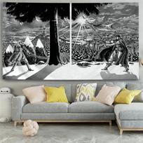 New Berserk Anime Tapestry Wall Hanging Manga Art Wall Decor For Bedroom Dorm Living Room Home Decoration 40X60CM