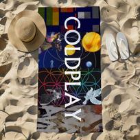 Towel Beach Towel C-Coldplay Oversized Quick Dry Moon Rock Towel Band Absorbent Soft Swim BeachTowels for Music Men Women STJ40x70CM