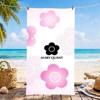 Mary Quant Mary Quant Towel Microfiber Beach Towel, Quick-Dry, Sand-Free, Ultra-Fine Fiber, Super Soft. 60x35CMSYJ60