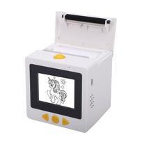 White Smart AI Voice Sticker Printer Box Mini Thermal Label Maker Inkless Portable Sticker Maker for Office Study