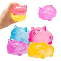 Needoh tas pats katinas salyklo cukraus prispaudimas Le Xiao Mao prispaudimo dekompresinis kamuoliukas dekompresinis žaislas dekompresinis artefaktas pink
