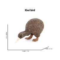 Kivi paukštis Džiunglių gyvūnai Figūrėlės Povas Feniksas Žaliasis ančių kiaušinis Kalakutas Toucanas Veiksmo figūrėlė Žaislas Gyvūnų figūrėlės Žaislai vaikams Dovanos