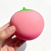 Peach Stress Ball Fruit Squishy Toy Slow Rising Peach Stress Relief Fidget Toy Squeeze Anti-Anxiety Sensory Toy for Adult Gift