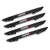 4 vnt. Automobilio durų lipdukai Apsauginės juostelės Kraštų apsaugos MINI CooperS John Cooper Works R50 R52 R53 R55 R56 R60-F60 Automobilio priedai gray