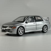 JDM 1:24 Mitsubish Lancer Evolution EVO9 Modified Version Alloy Metal Diecast Model Car High Simulation Miniature Holiday Gifts sidabras
