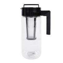 Silicone Handle Cold Brew Coffee Maker Airtight Seal Iced Coffee Brewer Coffee Pots  Fruit Drink 900ml