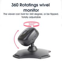 WiFi Baby Car Monitor Wireless Monitor Camera for Baby Rear Facing Seat 360 degrees  Rotation Night   USB Powered Baby Car Mirror Camera