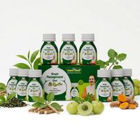 Jeena Sikho Ayurvedic Herbal Weight Management Shot Liquid Daily Wellness Ashwagandha Giloy 9 Pack 60 ml Each