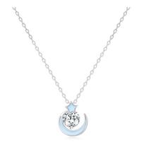 Barbie necklace [ Crystal* Dreaming of the Stars] Accompanying the stars and embracing the moon, romantic niche, light luxury G-Ba2507299 balta