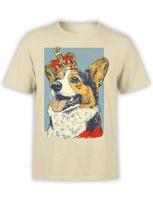 Royal Rascal Corgi TShirt Unisex S