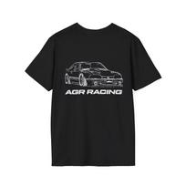 AGR Racing Mustang Outline T-Shirt | Car Silhouette Racing Logo XXL