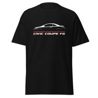 T-Shirt Honda Civic Coupe FG 2005-2010 Fans Birthday Gift S