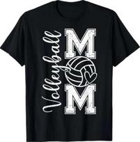 Volleyball Mom Game Day Vibes Mothers Day Volleyball Mother Tshirt S