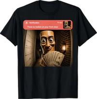 There Is Motion At Your Front Door Tung Tung Tung Sahur Tshirt S