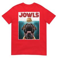 Cute English Mastiff Jowls Burger Bullmastiff Dog Mom Dad Tshirt S