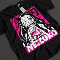 Demon Slayer Shirt Nezuko TShirt Tanjiro KNY Anime Zenitsu Top Akaza Muzan Tee S