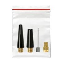 Universal 8V1 Threaded Air Pumps Adapter For AV DV Tires With Metal Construction And Sealing Washer Tire Valves Connector