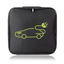 Waterproof Oxford Fabric Charging Cable Organizer Bag With Multiple Compartments For Electric Vehicle   Charger