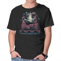 Unisex Crew Neck T-Shirt Attack Of The Furry Beast Graphic Short Sleeve Casual Tee XXXL