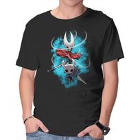 Unisex Crew Neck T-Shirt Save The Hallownest Graphic Short Sleeve Casual Tee XXL