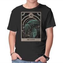 Unisex Crew Neck T-Shirt The Entity Tarot Graphic Short Sleeve Casual Tee XXL