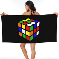 Magic Cube Beach Towel Soft Microfiber Quick Dry Absorbent Quick Towels For Mountain Climbing 70x140 cm