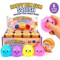 Unicorn Bao Bun Squishy Blind Box Jelly Glitter Filled Stretchy Squeeze Fidget Sensory Anti Stress Relief Desk Gadget Gift