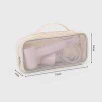 [C]Hair Dryer Carrying Case Curling Iron Straightener Storage Case Clear Window Storage Bag Portable Travel Case Storage