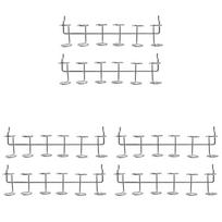 A84E-6 Pcs Screwdriver Holder Pegboard Multi-Tool Holder Accessory Pegboard Accessories Multi-Ring Tool Holder For Pegboard sidabras