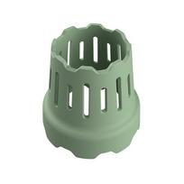 Water Bottle Drying Rack Cup Dryer Rack Fast Drying Cup Organizer Rack Double Head Thickened for Home Kitchen žalia