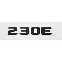 3D ABS Automobilio Galinės Bagažinės Raidės Emblema Numerio Plokštelės Lipdukas Mercedes Benz 230E 300E 300SEL 300SE 500SEL 560SEL 600SEL