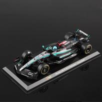 Bburago 1:24 Mercedes-AMG F1 Team W15 2024 Mercedes Formula Racing Alloy Car Model #44 Hamilton 63# Russell Static Diecast Toy