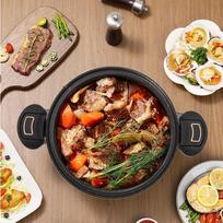 Pressure Cooker Pot Non-Stick Cooking Pot Non-Stick Pressure Cooker With Clear Lid For Boil Food Soup Stew Home Induction Stoves CHINA