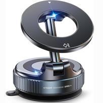 Magnetic Phone Holder for Car - Suction Cup Phone Mount for MagSafe 360° Rotatable Portable Strong Magnet Stand juoda