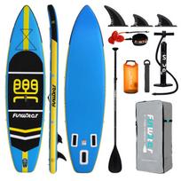Pripučiamos irklentės komplektas Funwater, FW03B, 335 x 84 x 15 cm (SUP)
