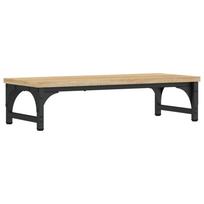 Monitor Stand in Sonoma Oak Finish 55 x 23 x 14 cm Engineered Wood
