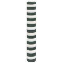 Privacy Screen Green and White 1.5 x 25 m HDPE 195 g m²